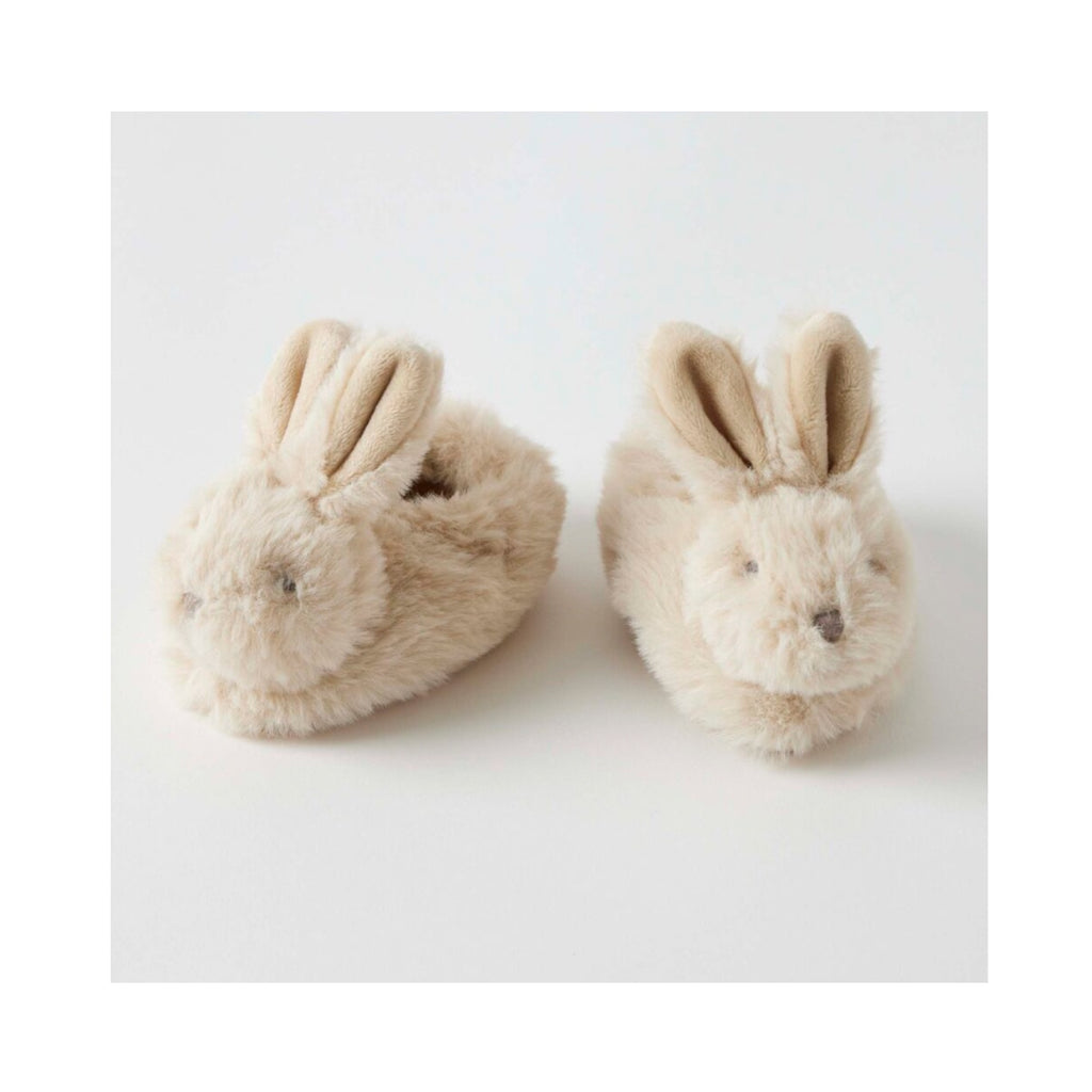 Baby Booties Some Bunny Loves You - Beige