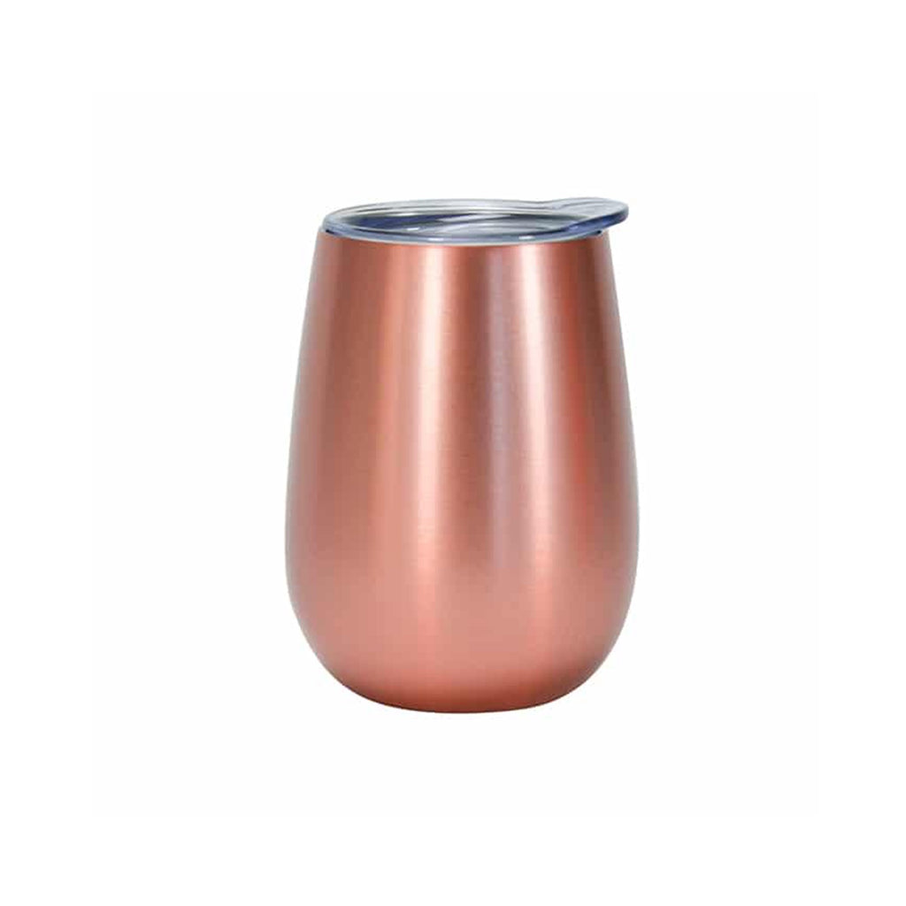 Wine Tumbler Stainless - Rose Gold