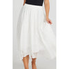 Skirt Cascade Wrap - White Broderie