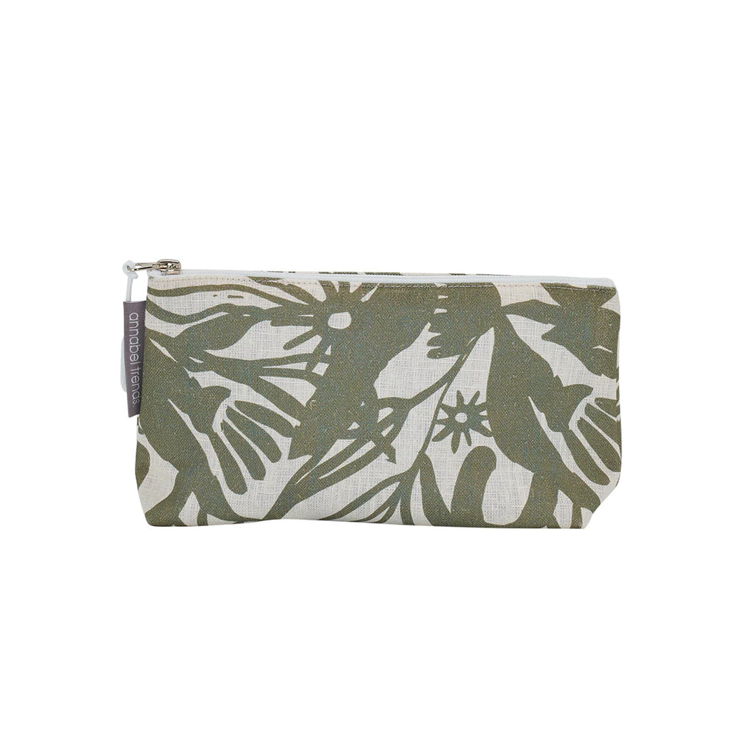 Cosmetic Bag Linen Small - Abstract Gum