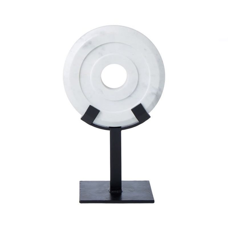 Sculpture - Marble and Metal on Stand