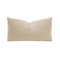 Velvet Rectangle Cushion - Stone