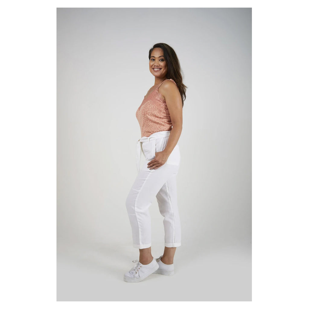 Pant Straight Leg White