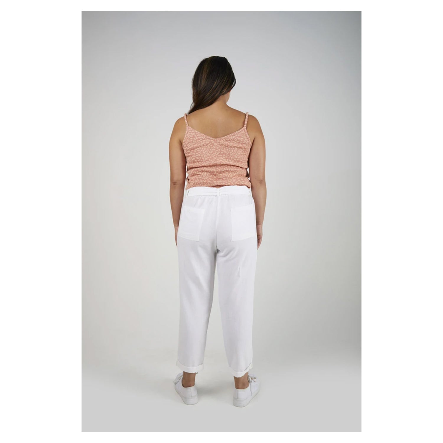Pant Straight Leg White