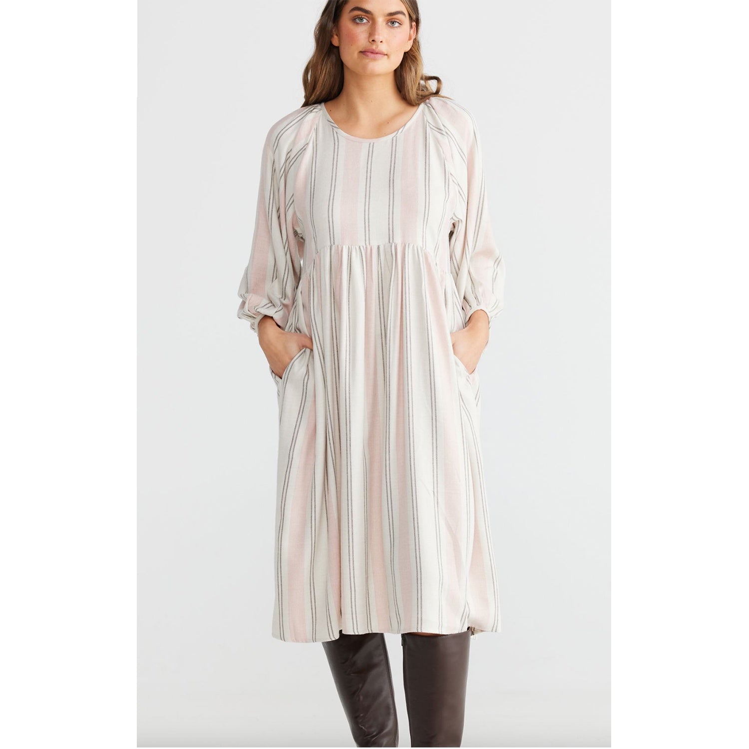 Dress Angel Wings - Wyoming Stripe