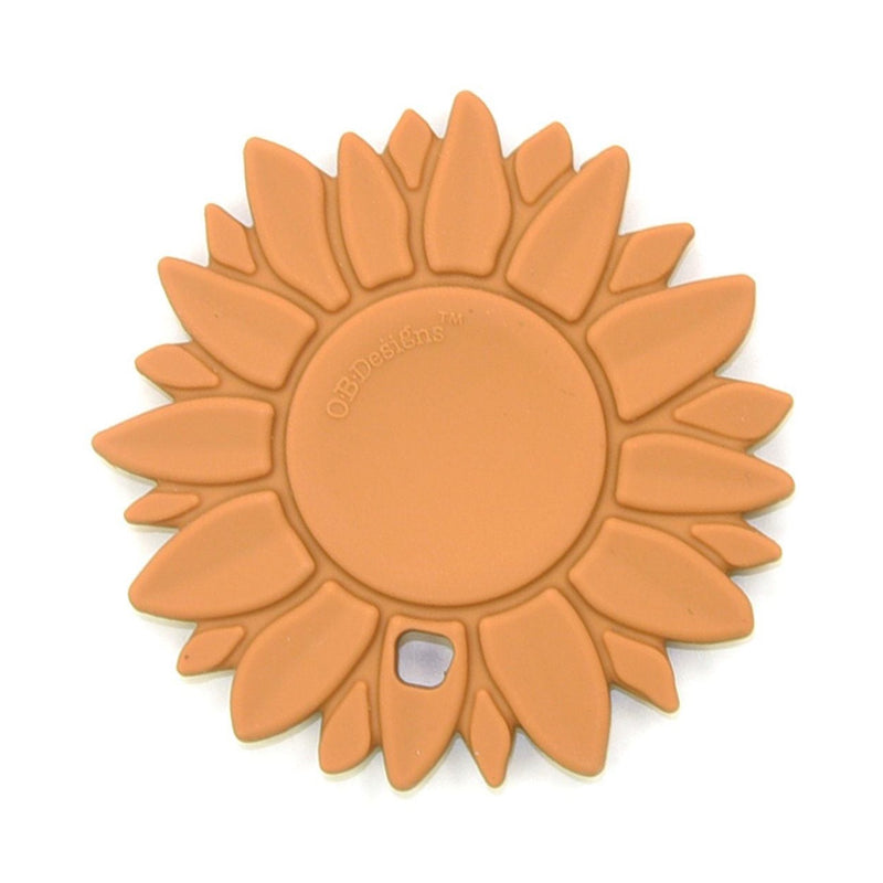 Teether Silicone Sunflower - Ginger