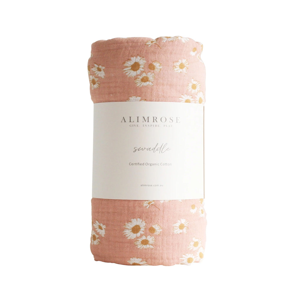Swaddle Muslin Little Daisies