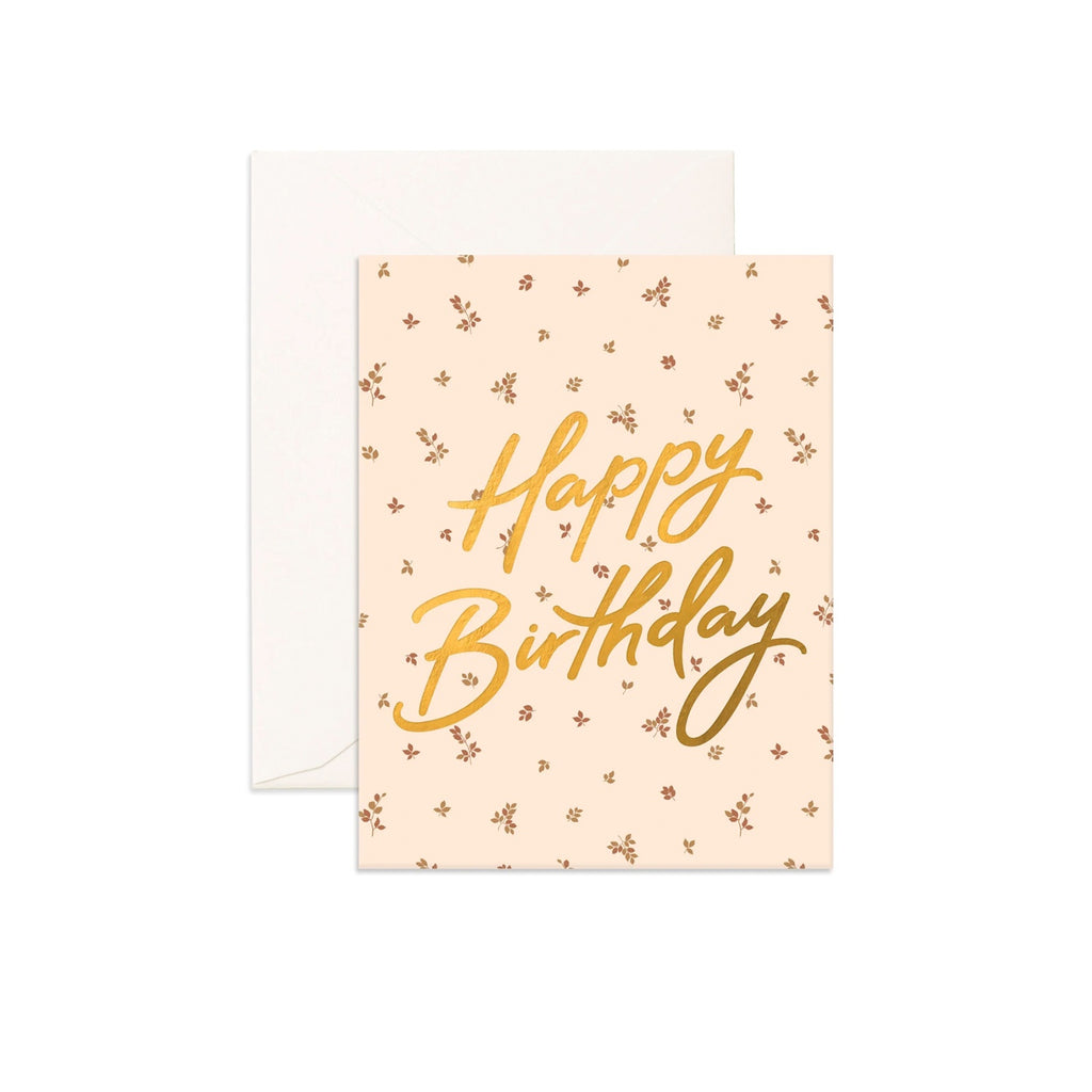 Card Happy Birthday Birch
