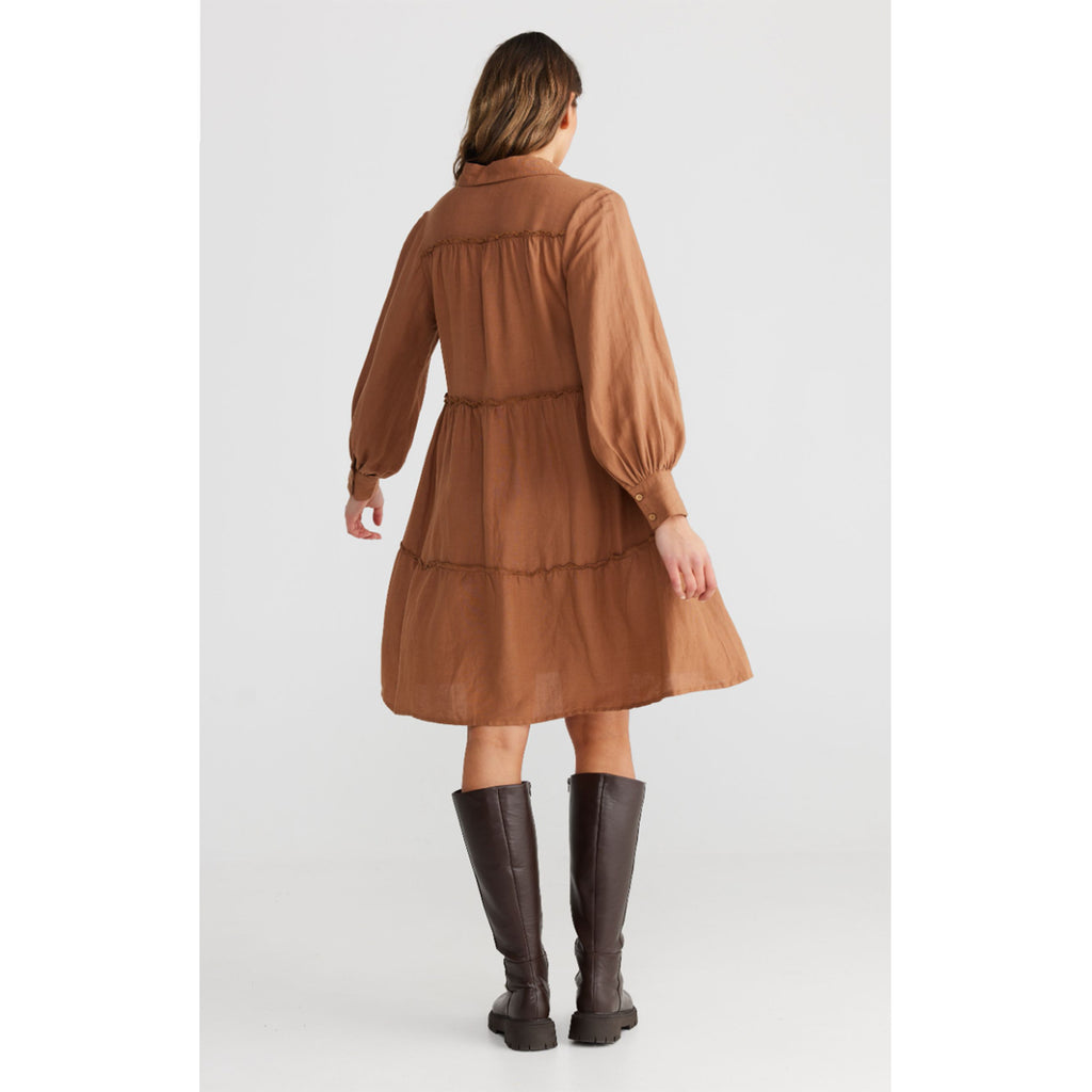 Dress Mia - Terracotta