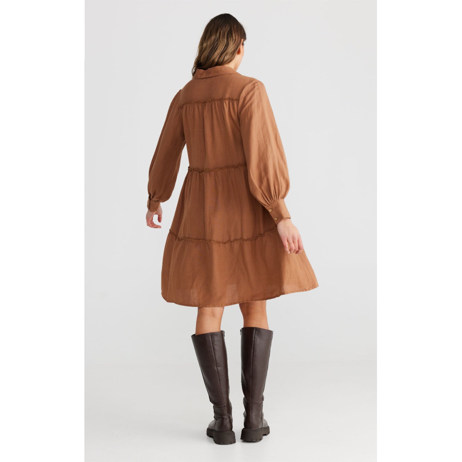 Dress Mia - Terracotta