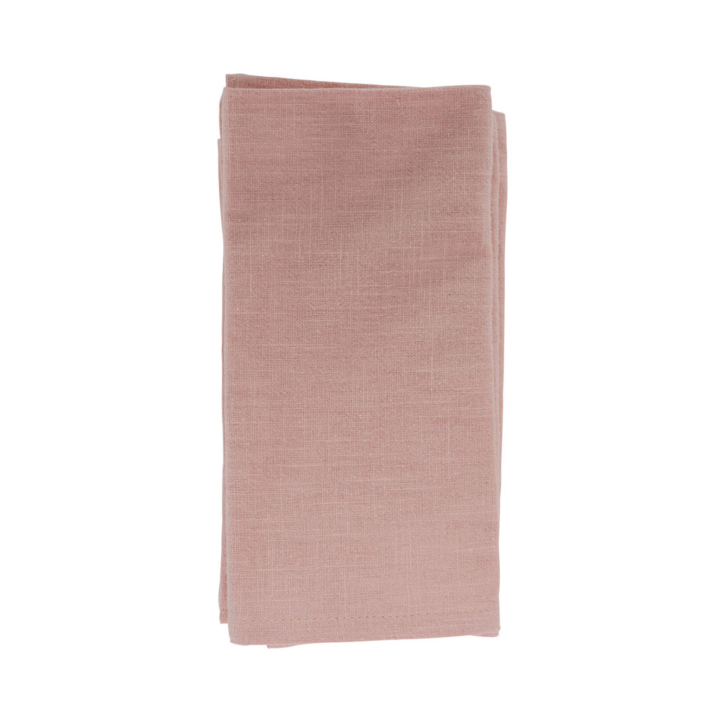 Napkin Stonewashed Set 4 - Pink