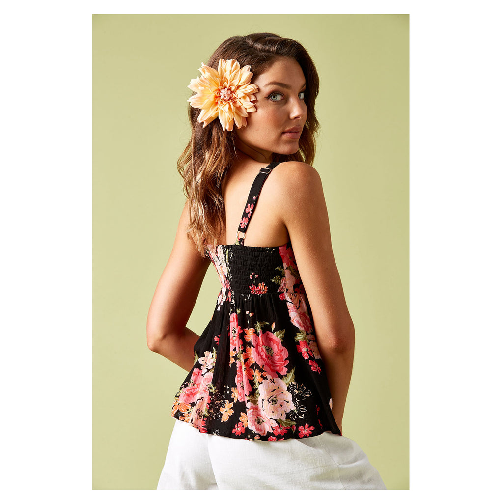 Top Ivy Palm Tie - Bubblegum