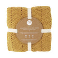 Crochet Baby Blanket Turmeric