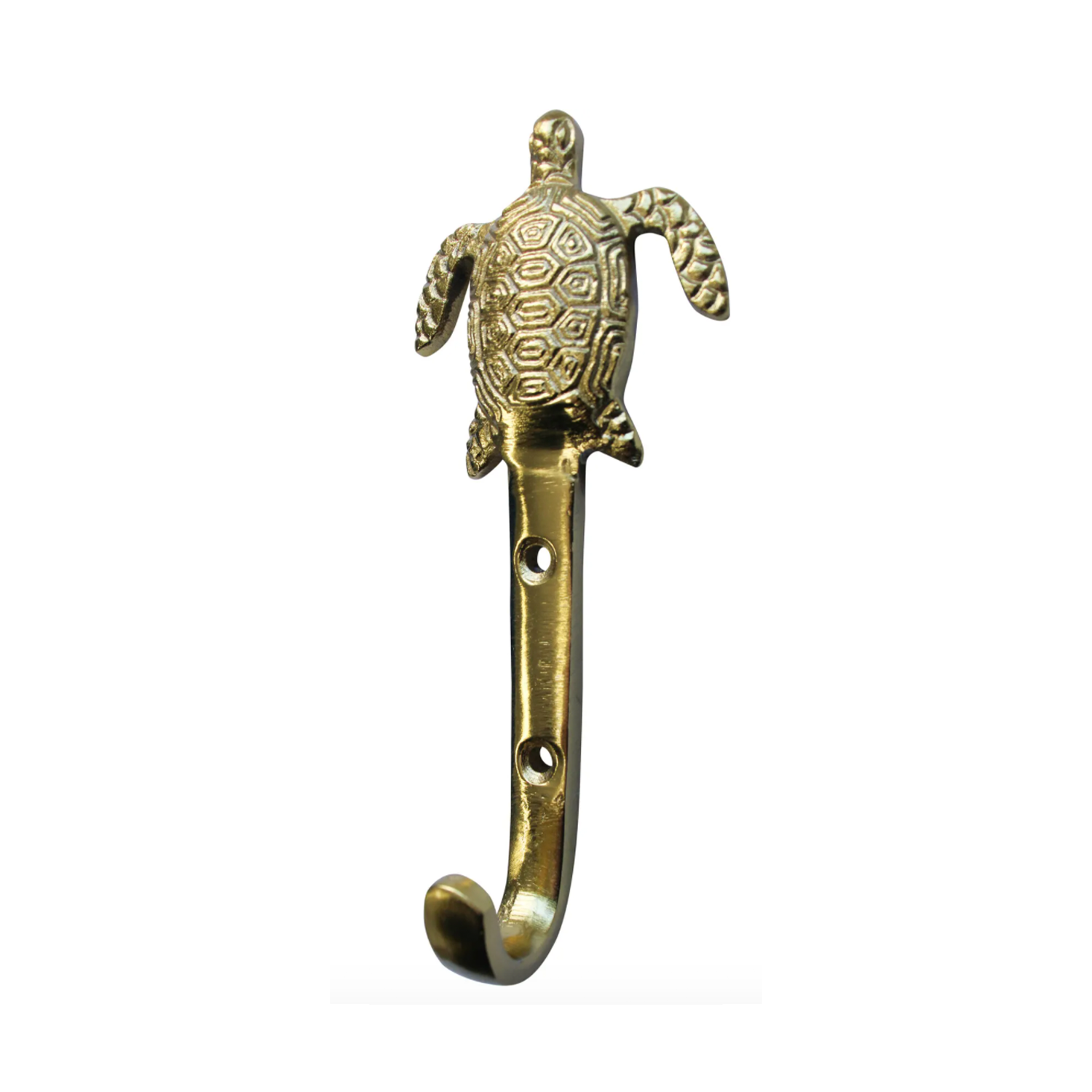 Hook Turtle Brass
