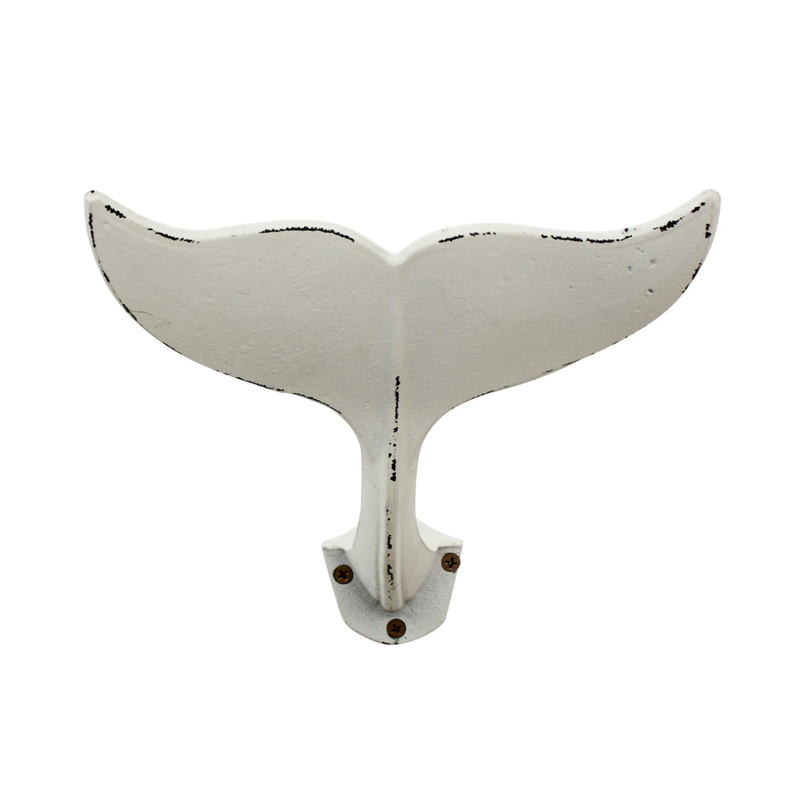 Hook Whale Tail White