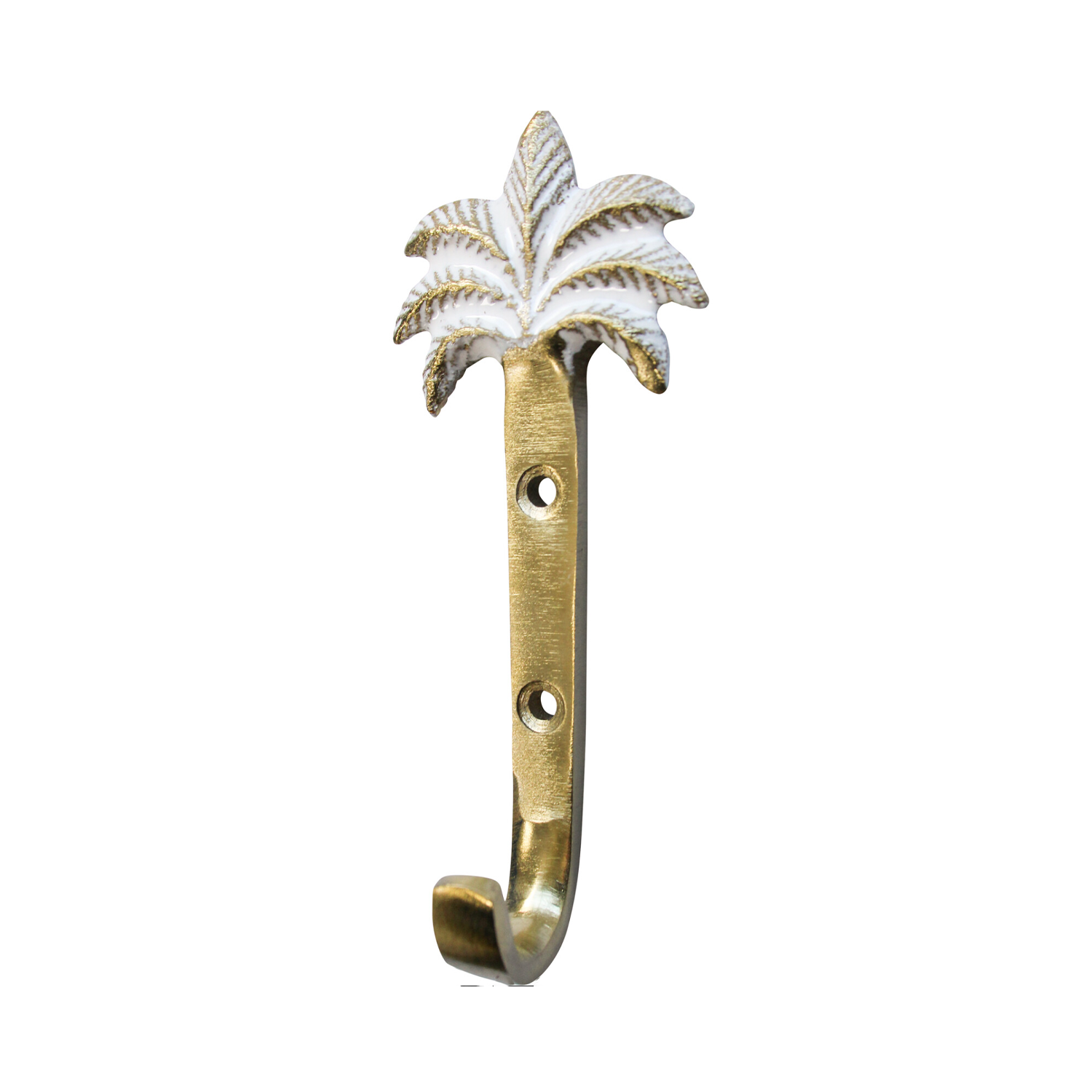 Hook Palm White Gold