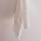 Bath Sheet - White Waffle