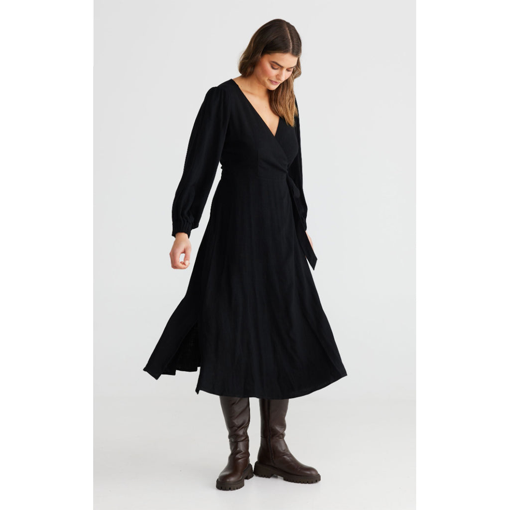 Dress Amor Wrap - Black
