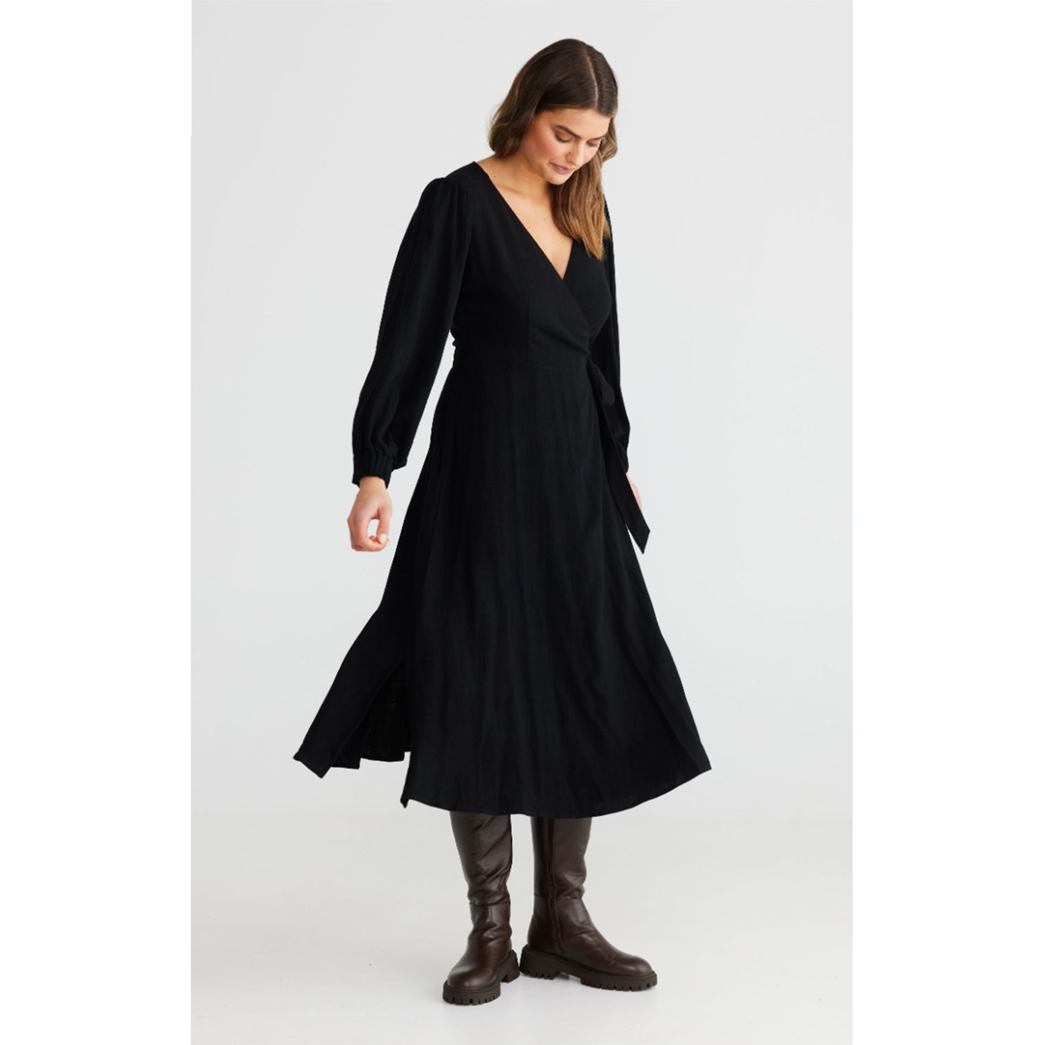 Dress Amor Wrap - Black